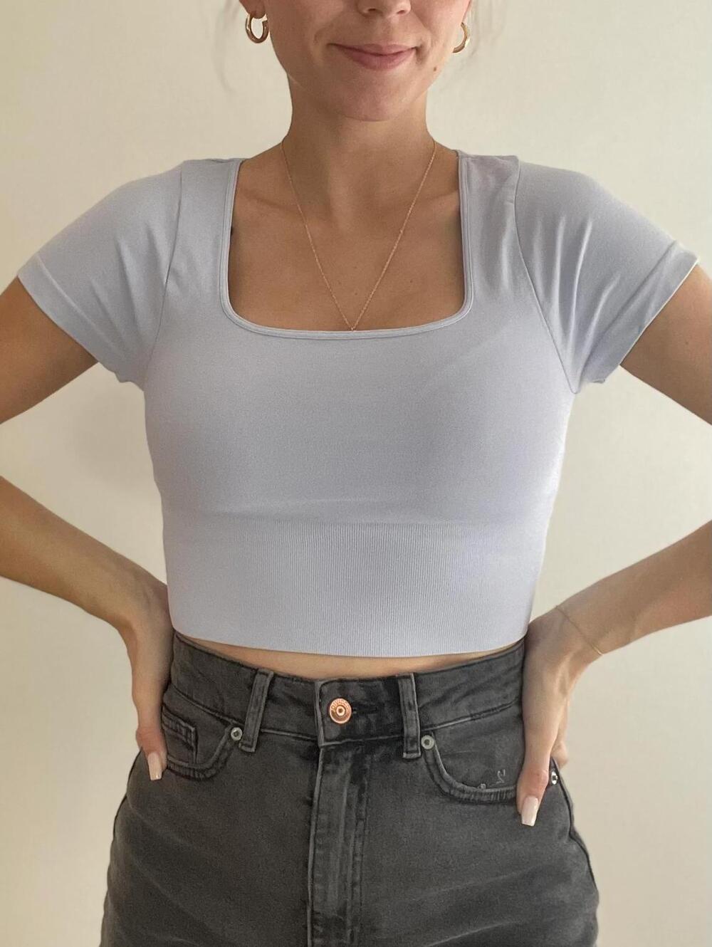 Nikibiki Dusty Blue Baby T